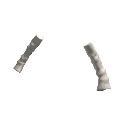 Knitted Arm Warmers White Knitted Arm Warmers White
