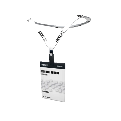 RDC 2022 Lanyard Badge RDC 2022 Lanyard Badge
