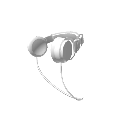 white connected headphones (3.0) white connected headphones (3.0)