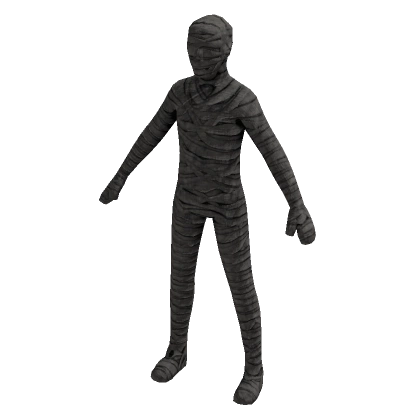 Bandage Mummy Suit Black Bandage Mummy Suit Black