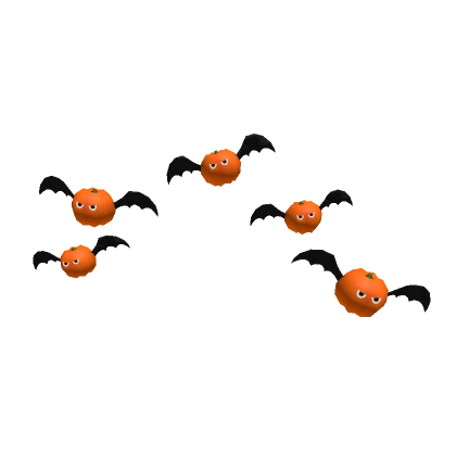 Halloween Pumpkin Bats Halloween Pumpkin Bats