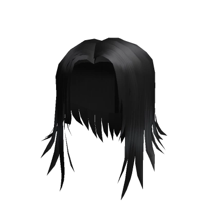 Long Straight Hair (Black) Long Straight Hair (Black)