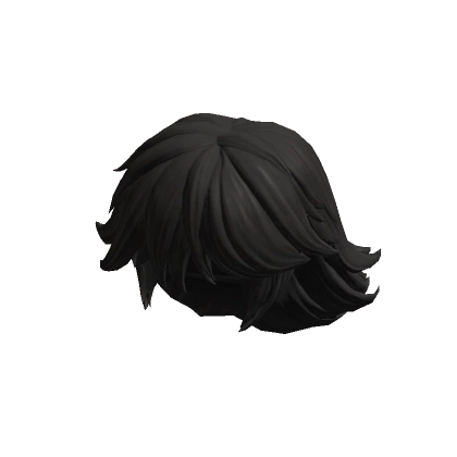 Anime Style 2 - Hair - Black Anime Style 2 - Hair - Black
