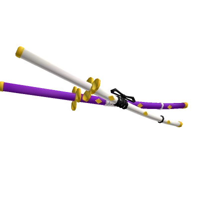 Dual Katana Purple and white Dual Katana Purple and white