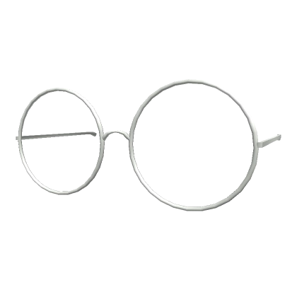 Low Thin Round Glasses Silver Low Thin Round Glasses Silver