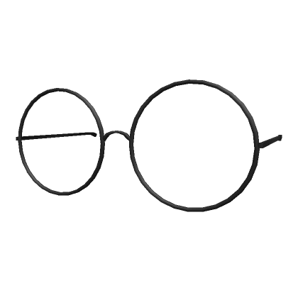 Low Thin Round Glasses Black Low Thin Round Glasses Black