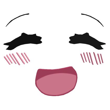 Blushing Big Smile Face (3D) Blushing Big Smile Face (3D)