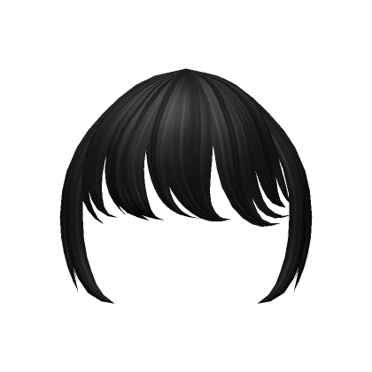 Cute Curled Bangs (Black) Cute Curled Bangs (Black)
