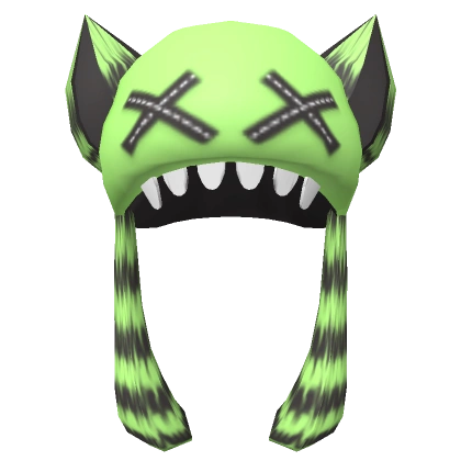Scene Plush Stitched Hat (Green) Scene Plush Stitched Hat (Green)