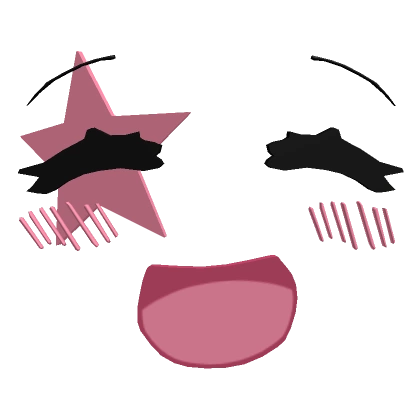  Glam Rockstar Face (3D) 