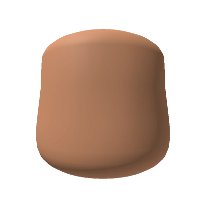 Blank Faceless Mask With Chubby Cheeks Blank Faceless Mask With Chubby Cheeks