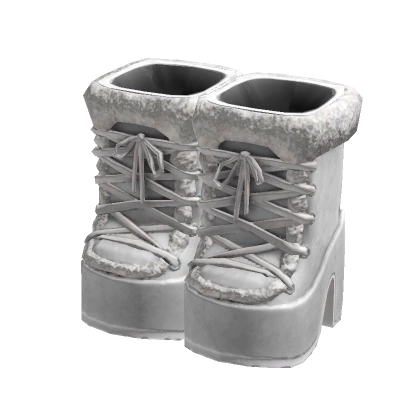 Fur Boots White