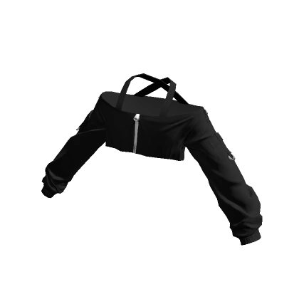 Crop Top Jacket Noir Crop Top Jacket Noir