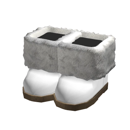 Y2k Cute Fluffy Boots - White 3.0 Y2k Cute Fluffy Boots - White 3.0