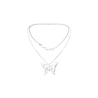 y2k butterfly cross chain necklace y2k butterfly cross chain necklace