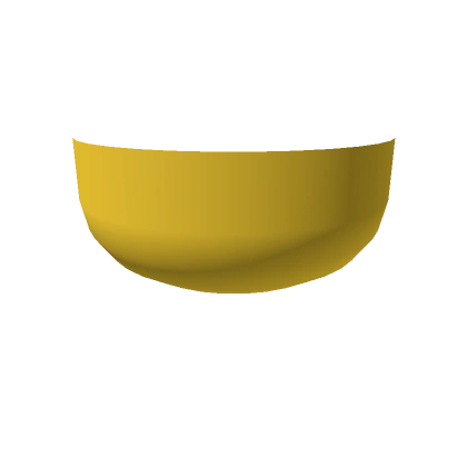 Mouthless Mask In Bright Yellow Mouthless Mask In Bright Yellow
