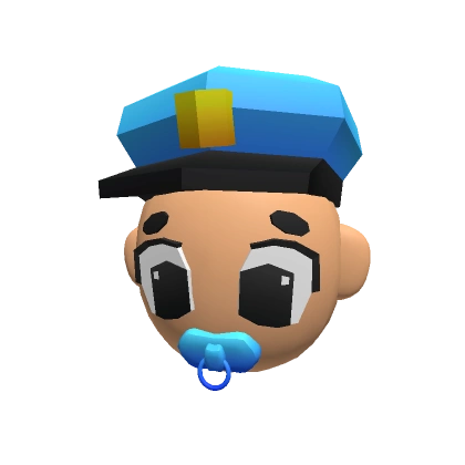 Police Baby Head Police Baby Head