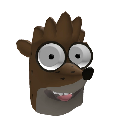 Regular Show Head - Rigby Regular Show Head - Rigby