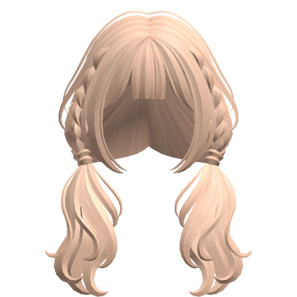 Cute Braided Pigtails(Blonde) Cute Braided Pigtails(Blonde)