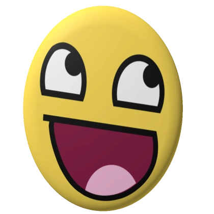Awesome Face Pin Awesome Face Pin