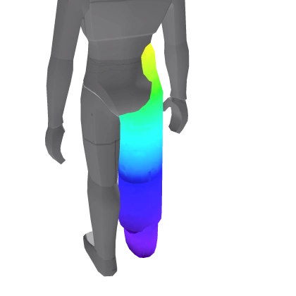 MiniGlowRainbow - Right Leg MiniGlowRainbow - Right Leg