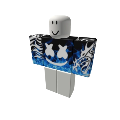 Blue Flame Marshmellow Hoodie Blue Flame Marshmellow Hoodie