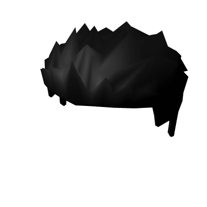 Spiked Black Hair