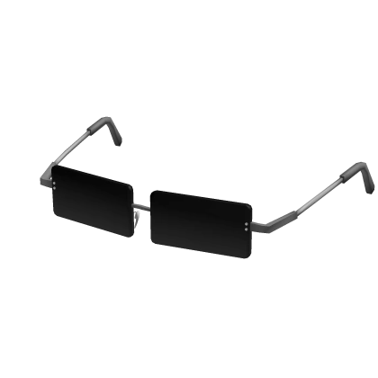 Silver Rectangle Shades Silver Rectangle Shades