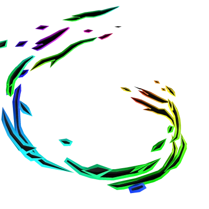 Rainbow Flame Aura Rainbow Flame Aura