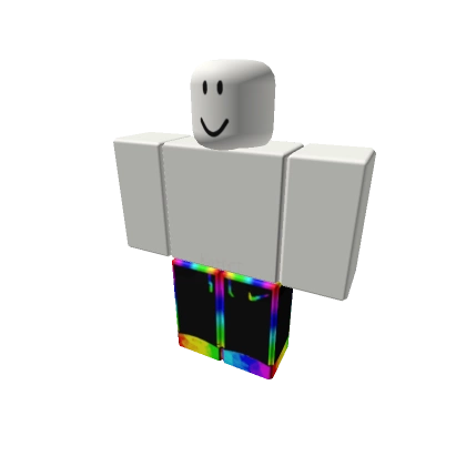  Cartoony Rainbow Pants