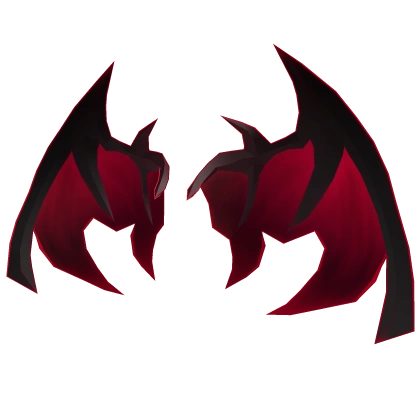 Red Vampire Wings