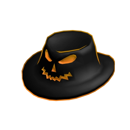 Black spooky fedora Black spooky fedora