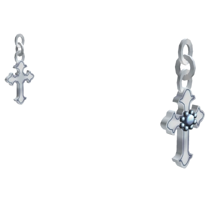 Silver Victorian Earrings