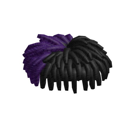 Purple Stylish Dreads Purple Stylish Dreads