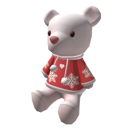 Christmas Polar Teddy Red Christmas Polar Teddy Red