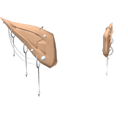 Elf Ears w/ White Piercings Elf Ears w/ White Piercings