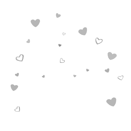 White Heart Confetti White Heart Confetti