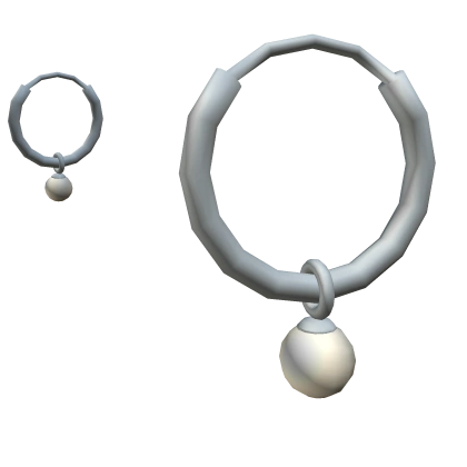 Luxury Silver Pearl Earrings Luxury Silver Pearl Earrings