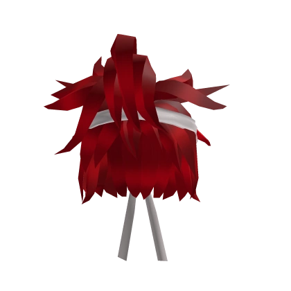 Red Ninja Hair