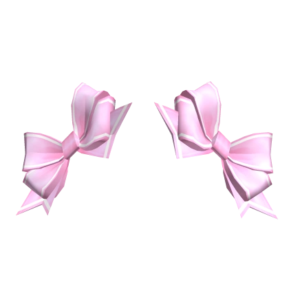 Adorable Double Bows Light Pink Adorable Double Bows Light Pink