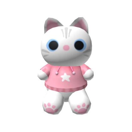 Kitty Plushie White