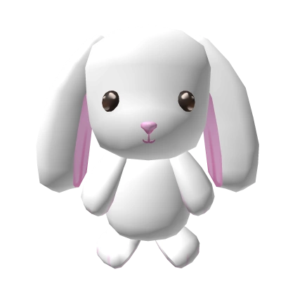 Cute Fluffy Back Bunny Cute Fluffy Back Bunny