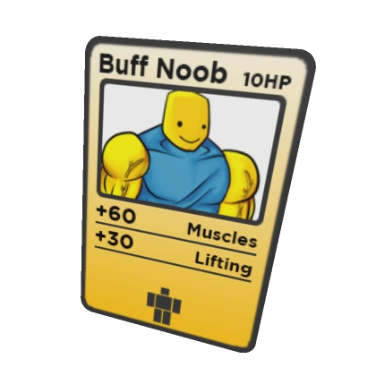 Buff Noob Trading Card