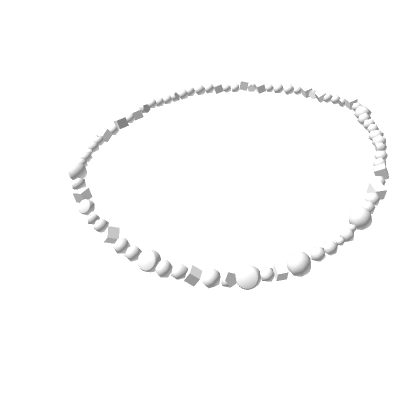 White Bead Necklace 3.0 White Bead Necklace 3.0