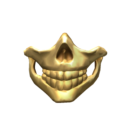 Mask Of The Forgotten One in Gold Mask Of The Forgotten One in Gold
