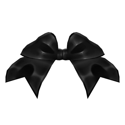 Glamorous Head Bow Black