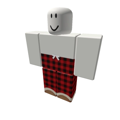 ˗ˏˋ꒰  preppy red flannel pj pants w/slippers