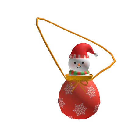 Christmas Snowman Bag