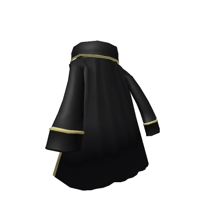 Black Pirate Captain's Cloak (v2) Black Pirate Captain's Cloak (v2)