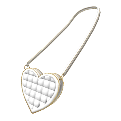 White Luxury Heart Purse (3.0) White Luxury Heart Purse (3.0)